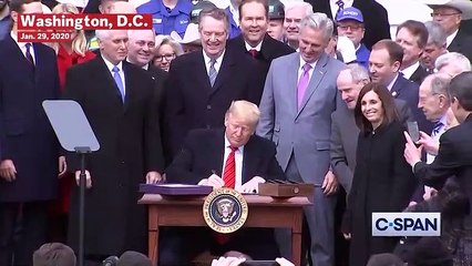President Trump Signs USMCA Trade Agreement Into Law