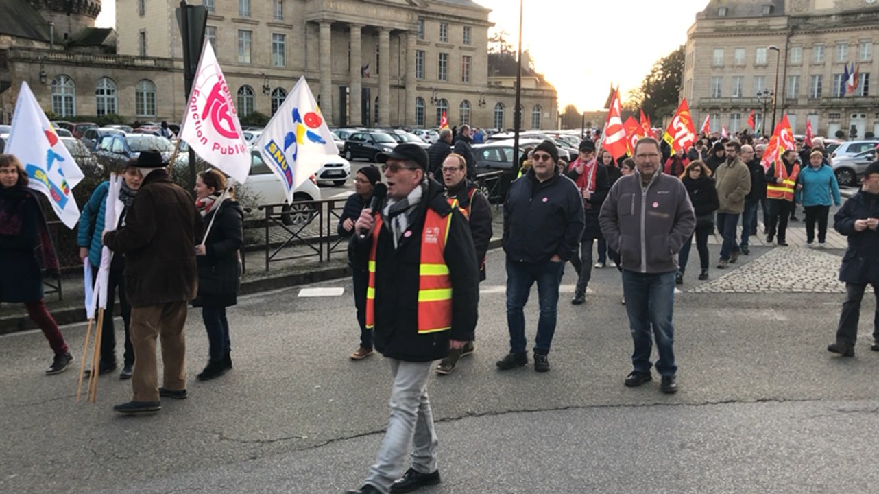 Reforme des retraites : 200 manifestants à Alençon