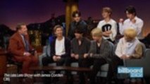 BTS Performs 'Black Swan' on 'The Late Late Show' | Billboard News