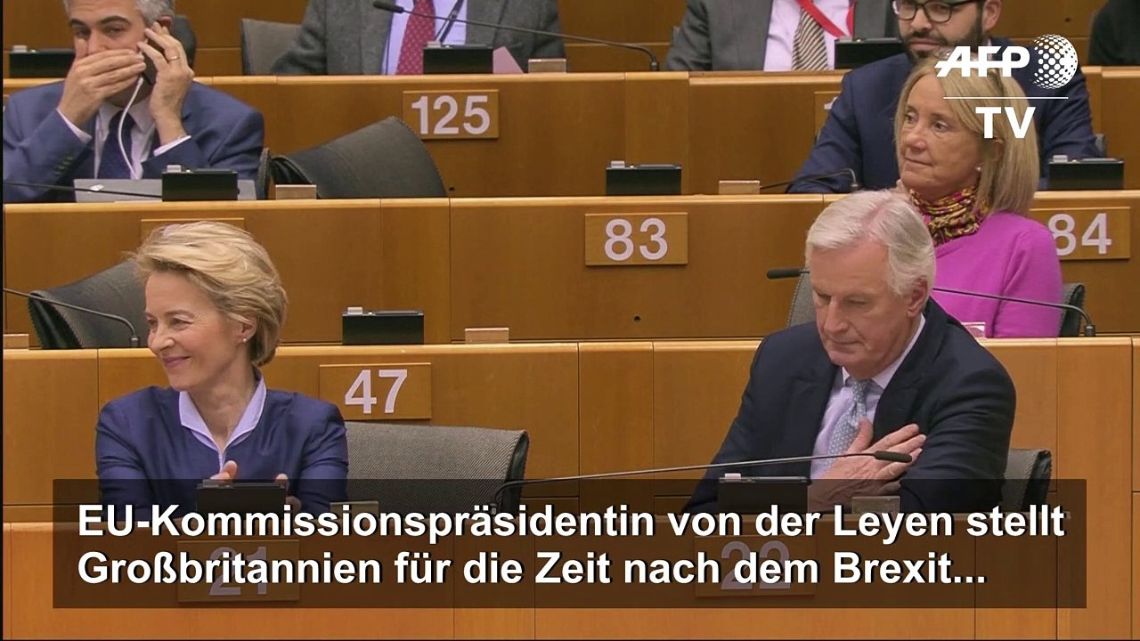 Von der Leyen beschwört Freundschaft mit Großbritannien