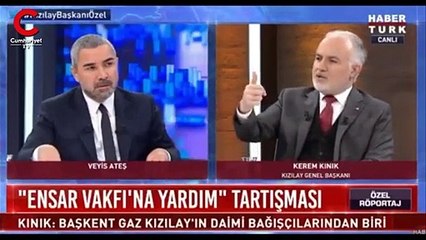 Kızılay Başkanı'ndan Ensar Vakfı açıklaması