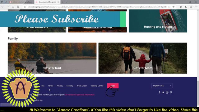 Good income Part Time job | Work from home | freelance | TeeSpring.com | paypal | @Aanav Creations