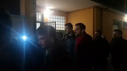 L'arrivo dei biancocelesti da Suor Paola pt. 2