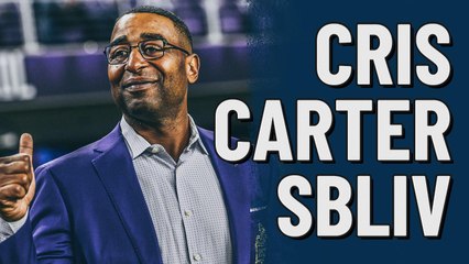 Cris Carter at Super Bowl LIV