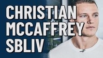 Christian McCaffrey at Super Bowl LIV