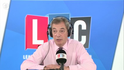 Nigel Farage's instant reaction to leaving the EU cabinet