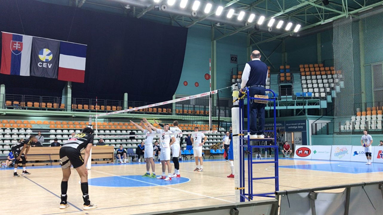 Challenge Cup : le Rennes Volley bat Nitra (1-3)