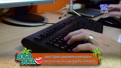 Joselyn Salgado cuenta que fue amenazada en sus redes sociales