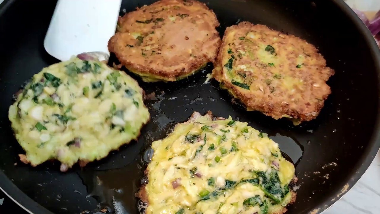 Vegetable Pancakes | Healthy Breakfast |