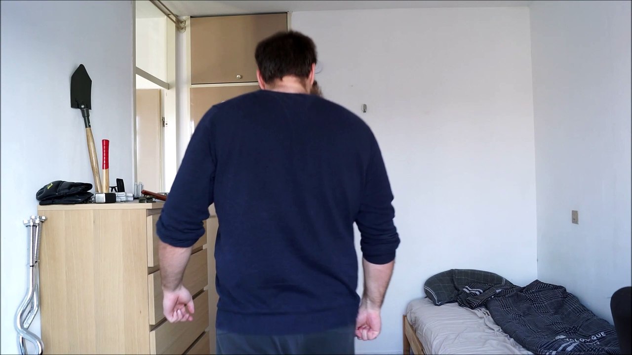 Hard and explosive singular hammer fist power strikes video 1