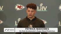 Chiefs QB Patrick Mahomes Responds To Rob Gronkowski's Super Bowl Prediction