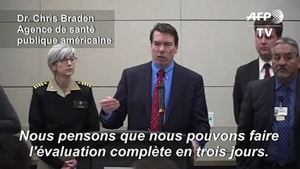 L'évaluation complète des évacués américains de Wuhan pourrait prendre trois jours: officiel