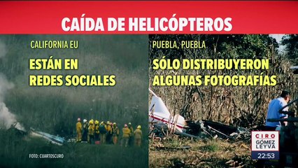 Kobe Bryant. Drones captan video del lugar donde murió