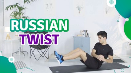 Russian twist - Siamo Sportivi