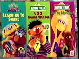 Opening to Sesame Street: Learning About Numbers 1998 VHS