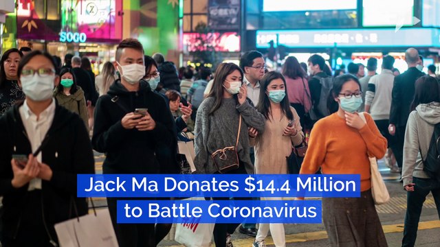 Jack Ma Donates $14.4 Million to Battle Coronavirus