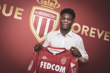 Aurélien Tchouaméni à l’AS Monaco