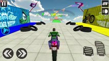 Crazy Bike Driving Simulator 3D Stunt Game - Impossible Motor Games - Android GamePlay