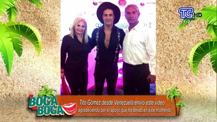 Tito Gómez habló del fallecimiento de su padre