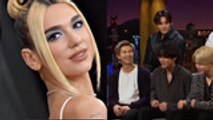 BTS Performs 'Black Swan' on 'The Late Late Show,' Internet Cancels Dua Lipa & Usher Set to Host iHeartRadio Music Awards | Billboard News