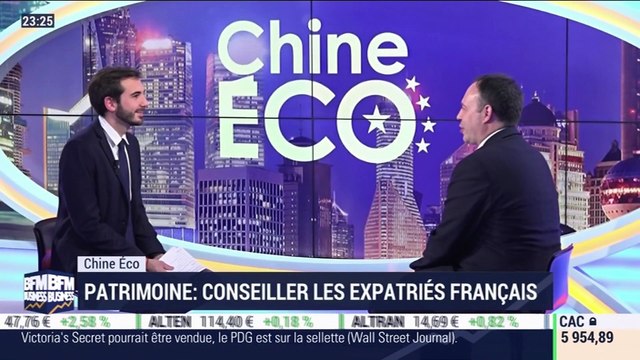 Chine éco : patrimoine, conseiller les expatriés français par Erwan Morice - 29/01