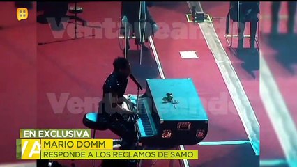 "Se fue una voz, no la inspiración" ¡Mario Domm responde a los reclamos de Samo! | Ventaneando