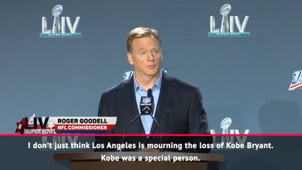 Super Bowl will pay tribute to Kobe Bryant - Goodell