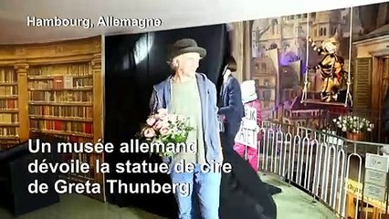 Un musée allemand dévoile la statue de cire de Greta Thunberg