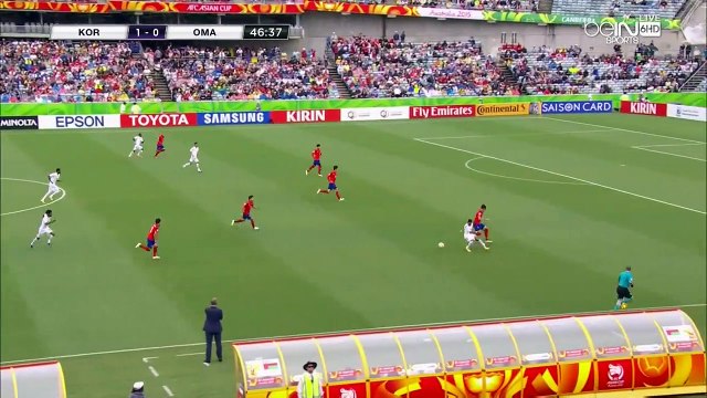 الشوط الثاني مباراة كوريا الجنوبية و عمان 1-0 كاس اسيا 2015