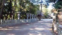 Shinto Shrine on the Hill in Japan