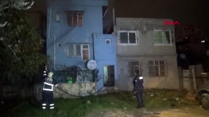 Karısını darp edip, evini kundakladı