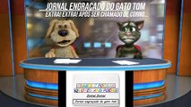 Jornal engraçado do gato tom: Após ser chamado de corno... [Frases e Poemas]