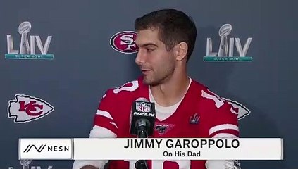 Jimmy Garoppolo On Where He Gets His Calm Demeanor From