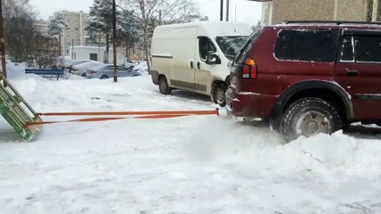 An Improvised Russian Snowplow