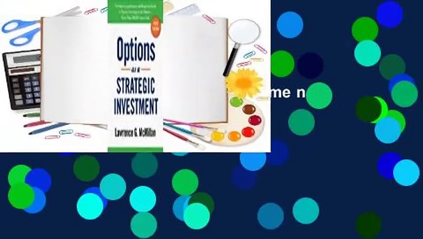 [Read] Options as a Strategic Investment Complete