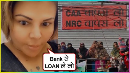 Rakhi Sawant's FUNNIEST Reaction And Solution For CAA Protesters
