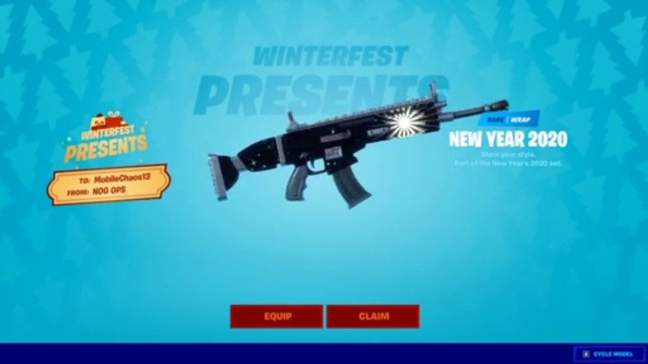 Fortnite C2S1 ☼ Winterfest Day 6  ☼ 12.23.19 ☼ Round 1