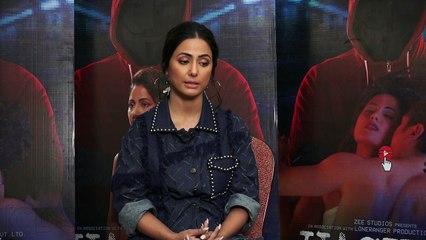 Hina Khan EMBARRESSED When Asked About K!SSING In Her Debut Movie Hacked