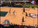 Josh Boone Super Block On Corey Brewer