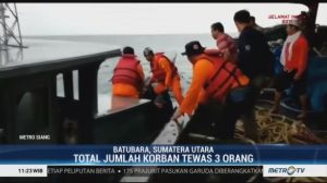 Tim SAR Temukan Dua Korban Hilang Kapal Tenggelam di Batubara