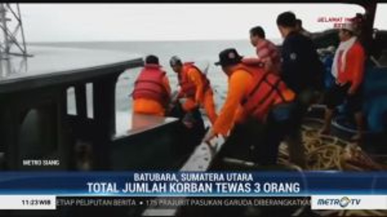 Tim SAR Temukan Dua Korban Hilang Kapal Tenggelam di Batubara