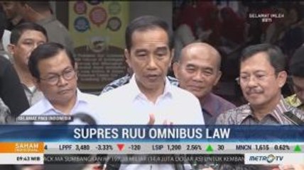 Presiden Tandatangani Surpres RUU Omnibus Law Perpajakan