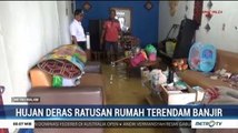 Ratusan Rumah di Medan Belawan Terendam Banjir