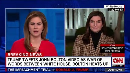 White House has issued formal threat to Bolton to keep him from publishing book