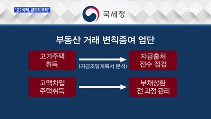 국세청, 고가주택·고액전세 집중 조사…"탈세 끝까지 추적"