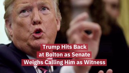 Trump Slams His Former National Security Advisor