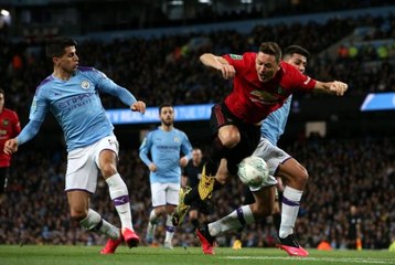 Manchester City, Manchester United'a 1-0 yenilmesine rağmen Lig Kupası'nda finale çıktı