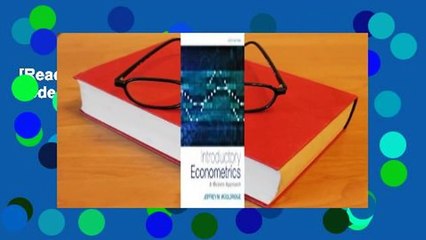 [Read] Introductory Econometrics: A Modern Approach  Review