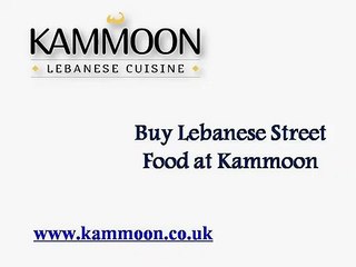 Buy Lebanese Street Food at Kammoon