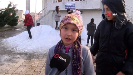 Belediye başkanından çocuklara ‘kar’ jesti